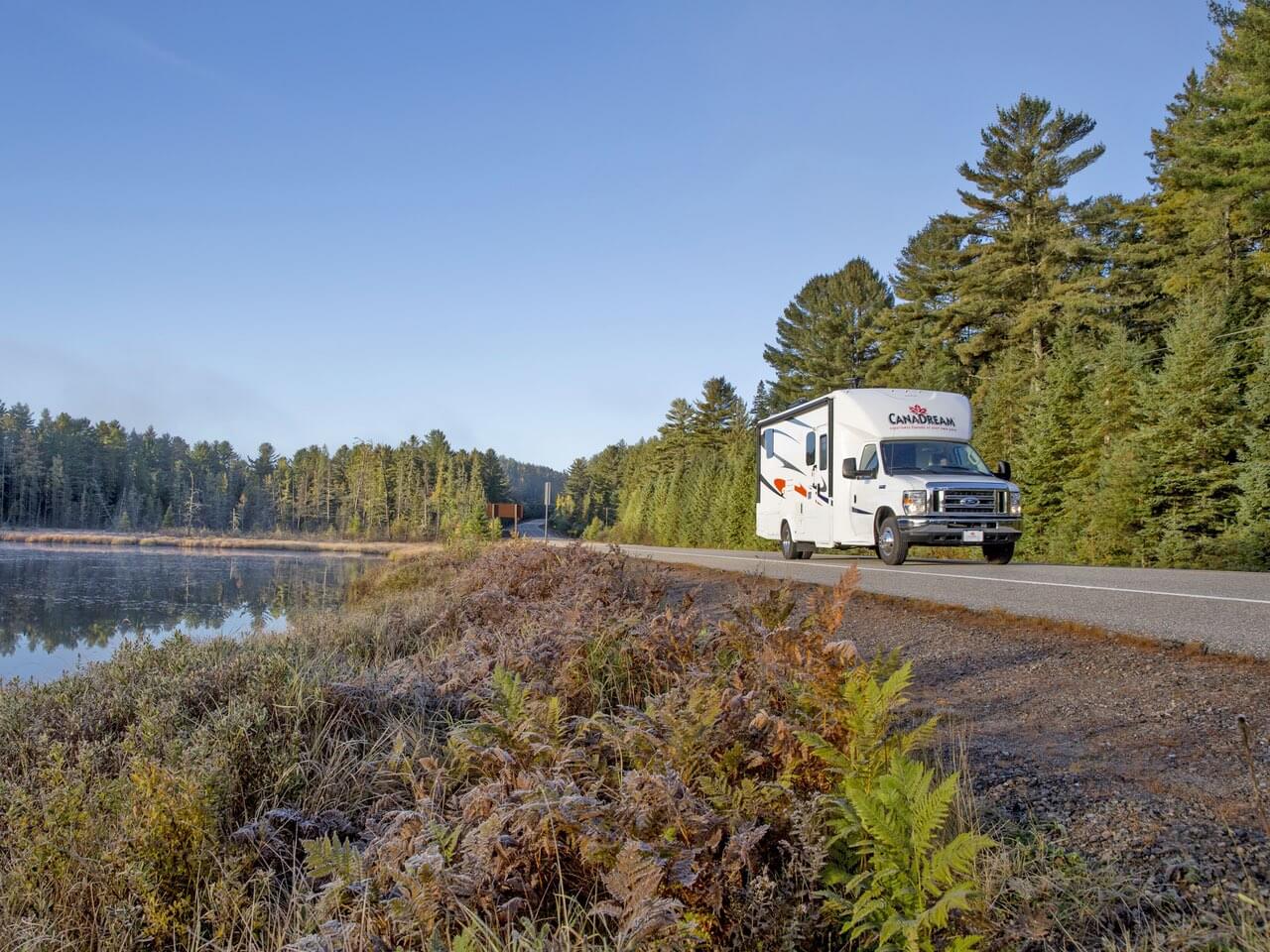 Wohnmobil von CanaDream im Algonquin Provincial Park