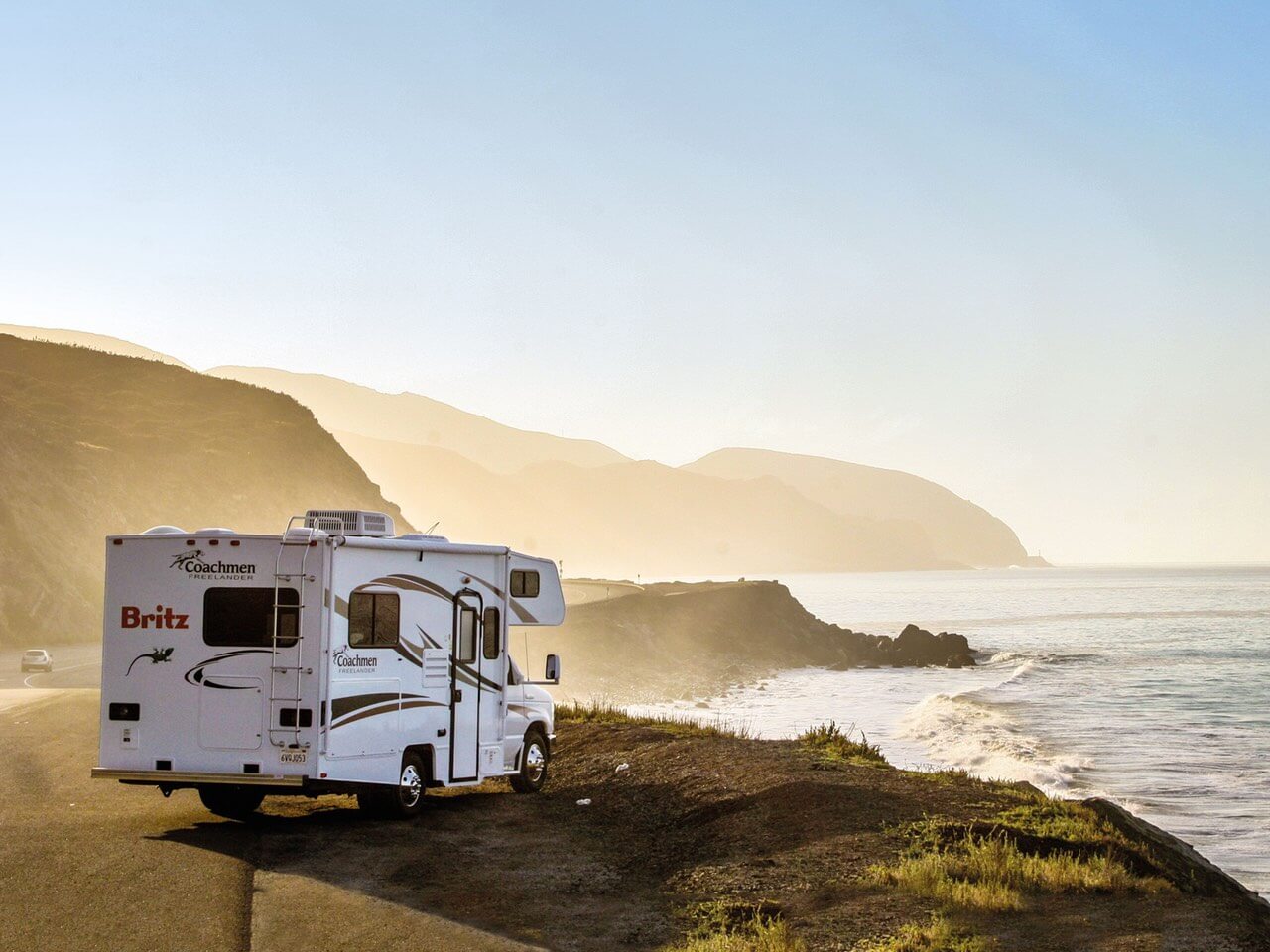 Wohnmobil von Britz in den USA am Highway 1