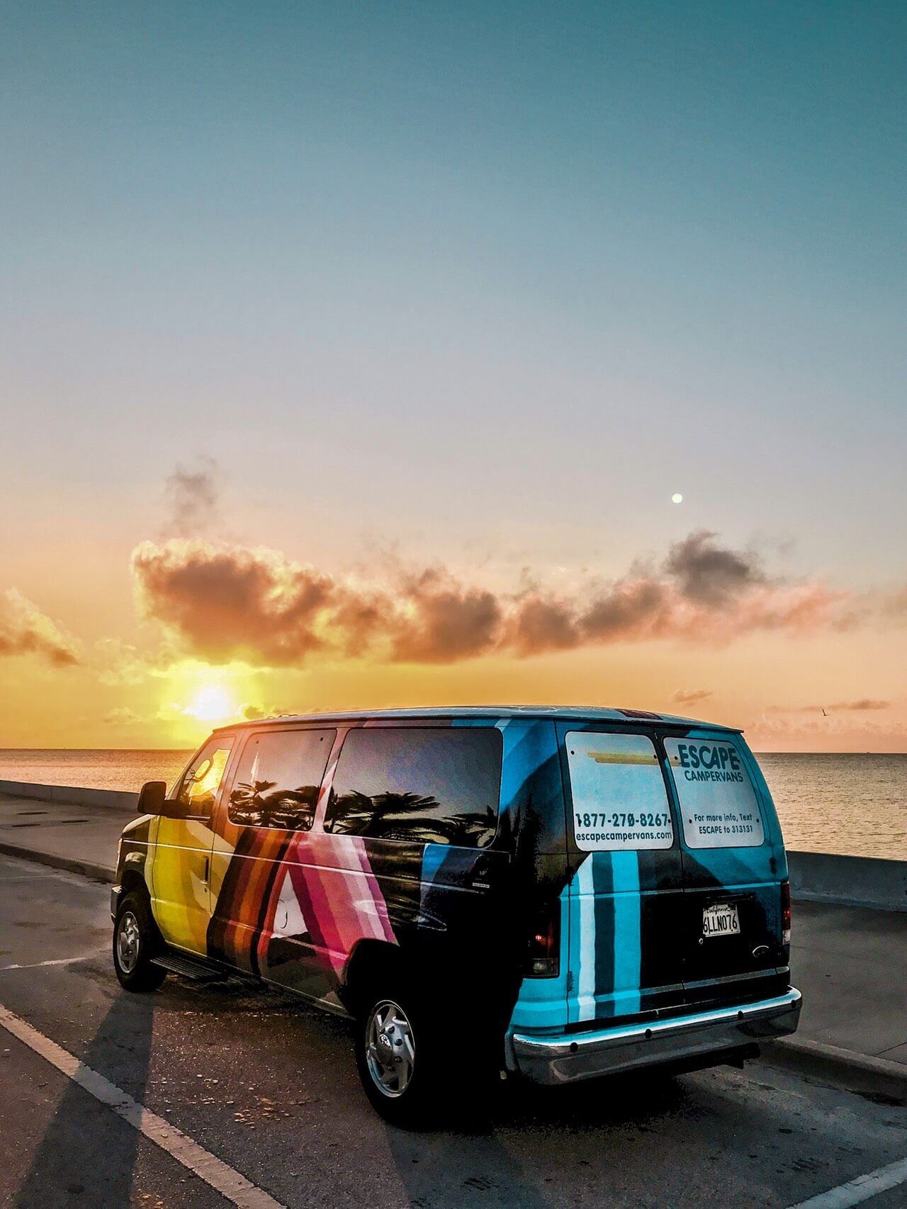 Escape Campervan Mavericks in den USA auf Key West