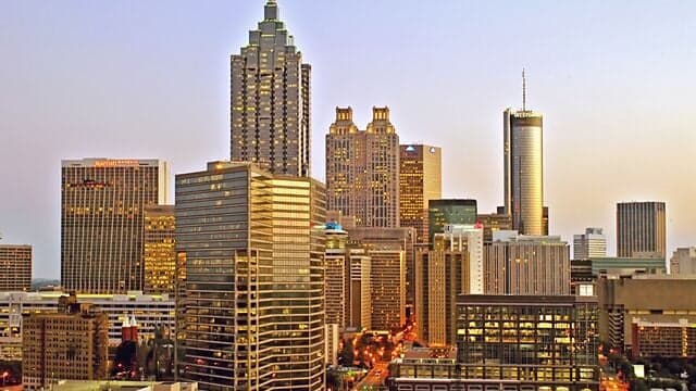 Map of Atlanta station location