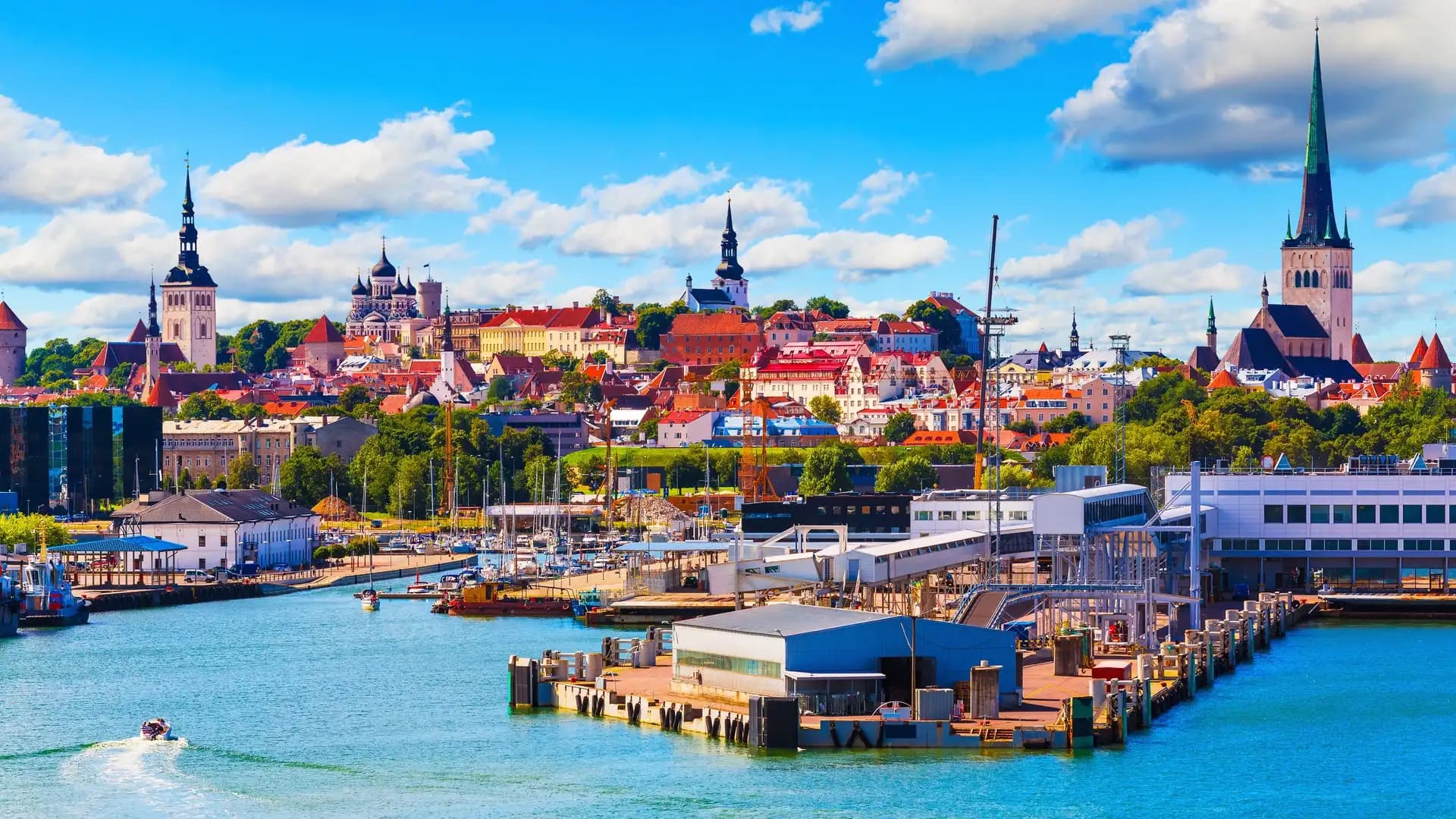 Tallinn, die Hauptstadt Estlands