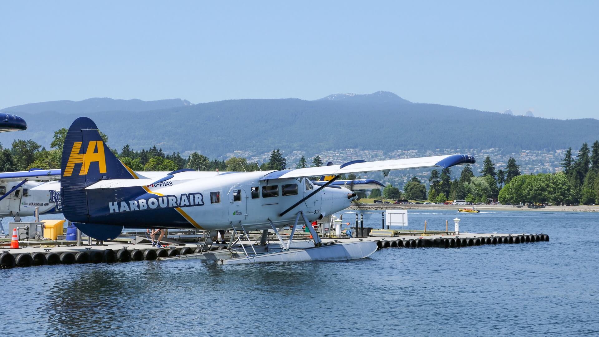 Wasserflugzeug von Harbour Air in Vancouver
