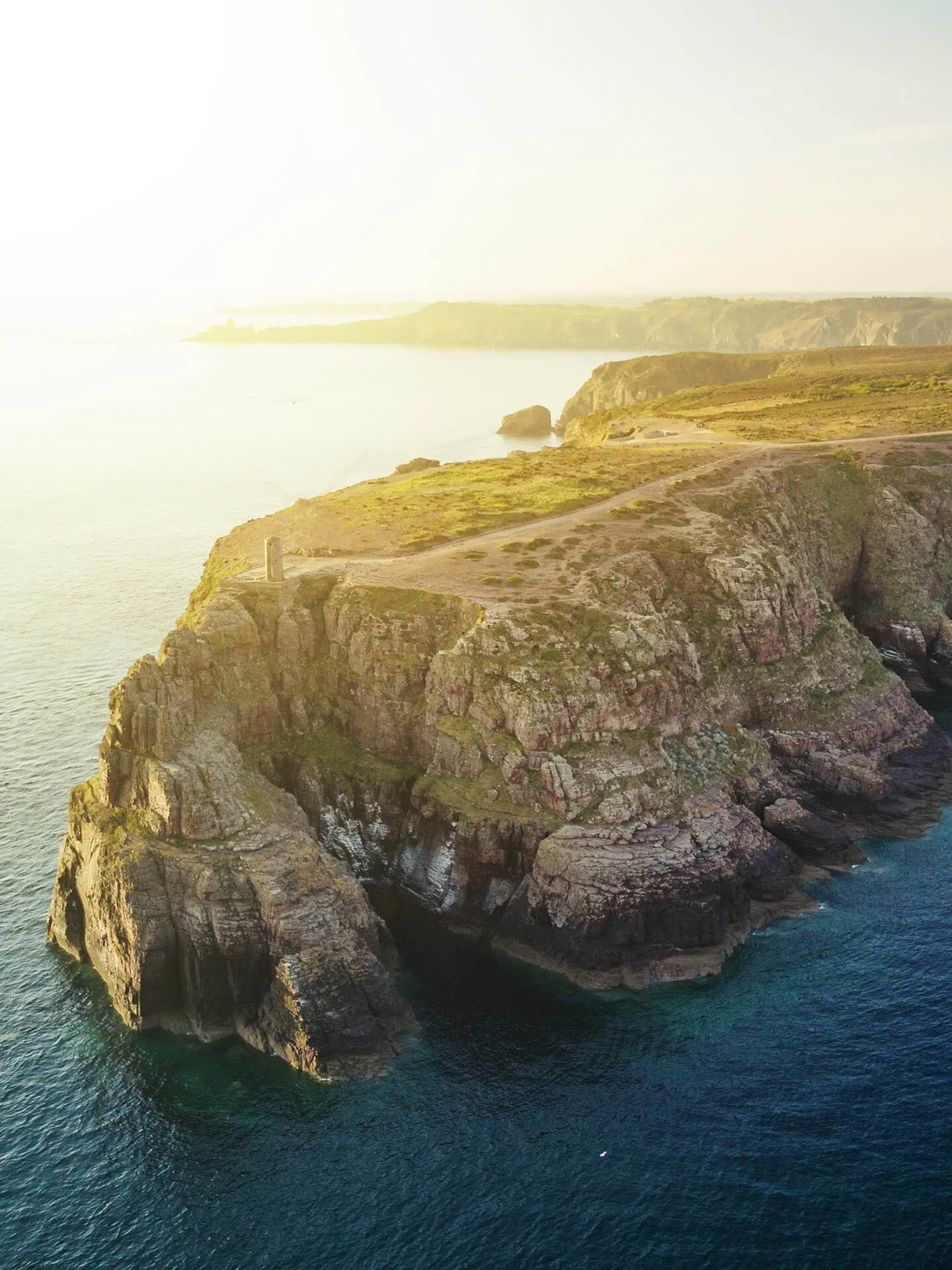 Atlantikküste der Bretagne