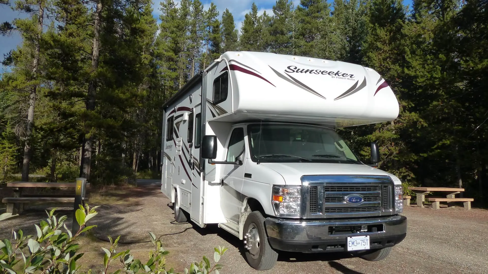 Wohnmobil in Westkanada