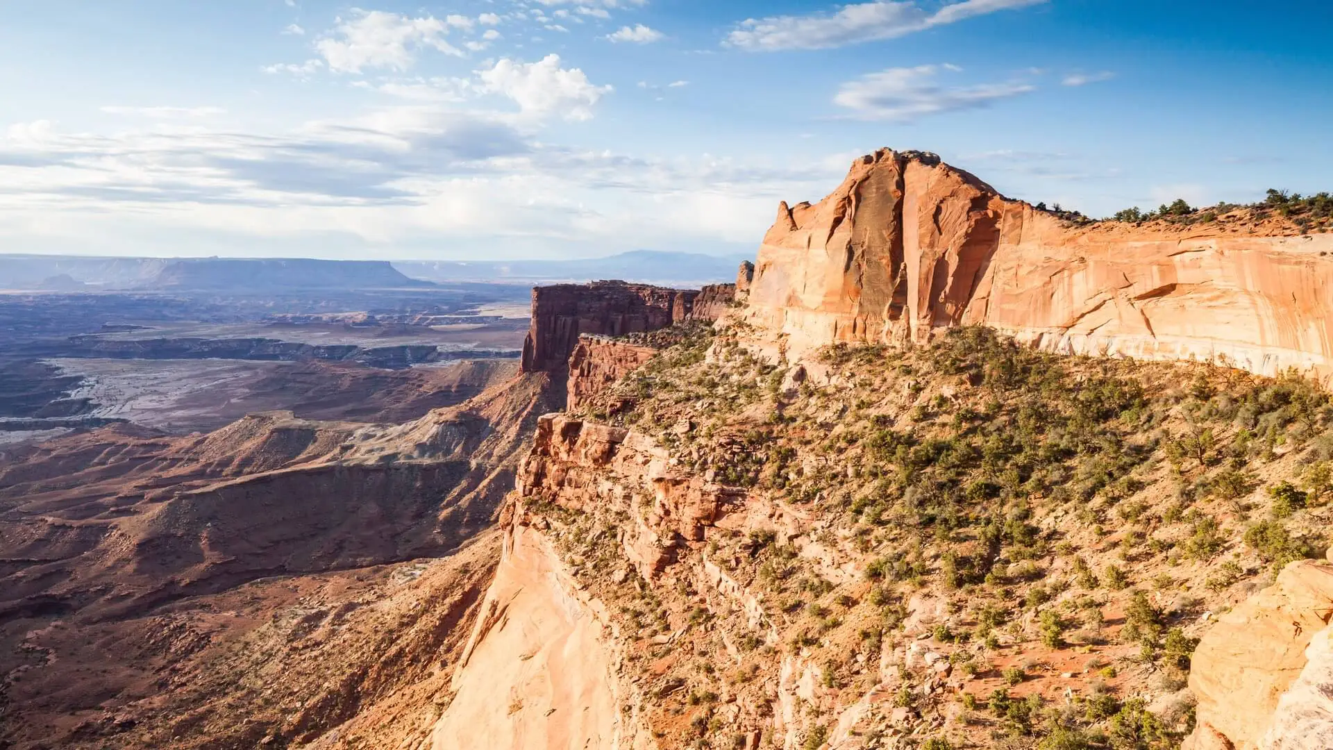 Auf dem White Rim Trail im Canyonlands-Nationalpark