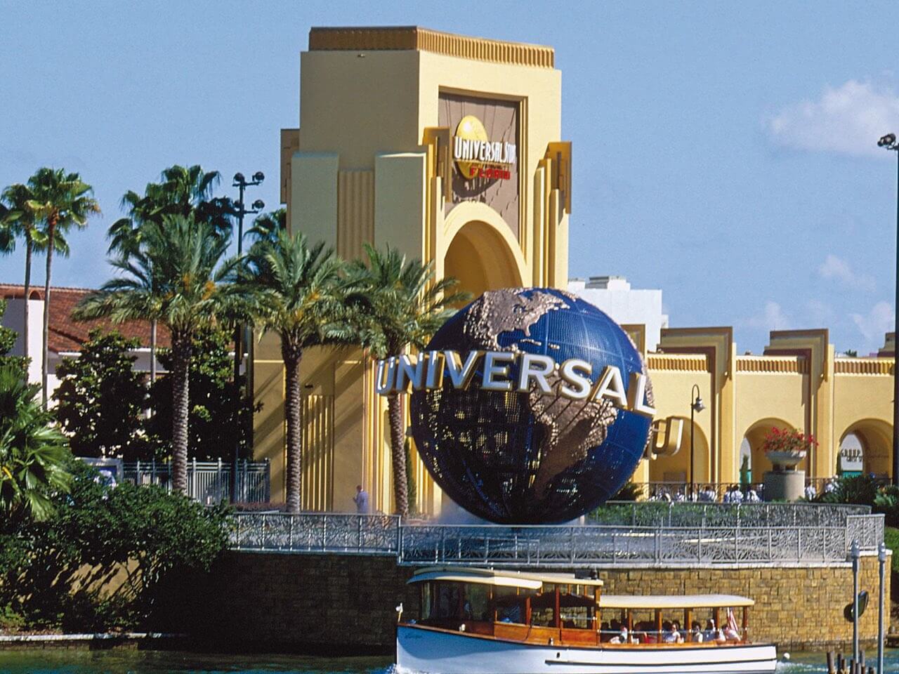 Eingang der Universal Studios.