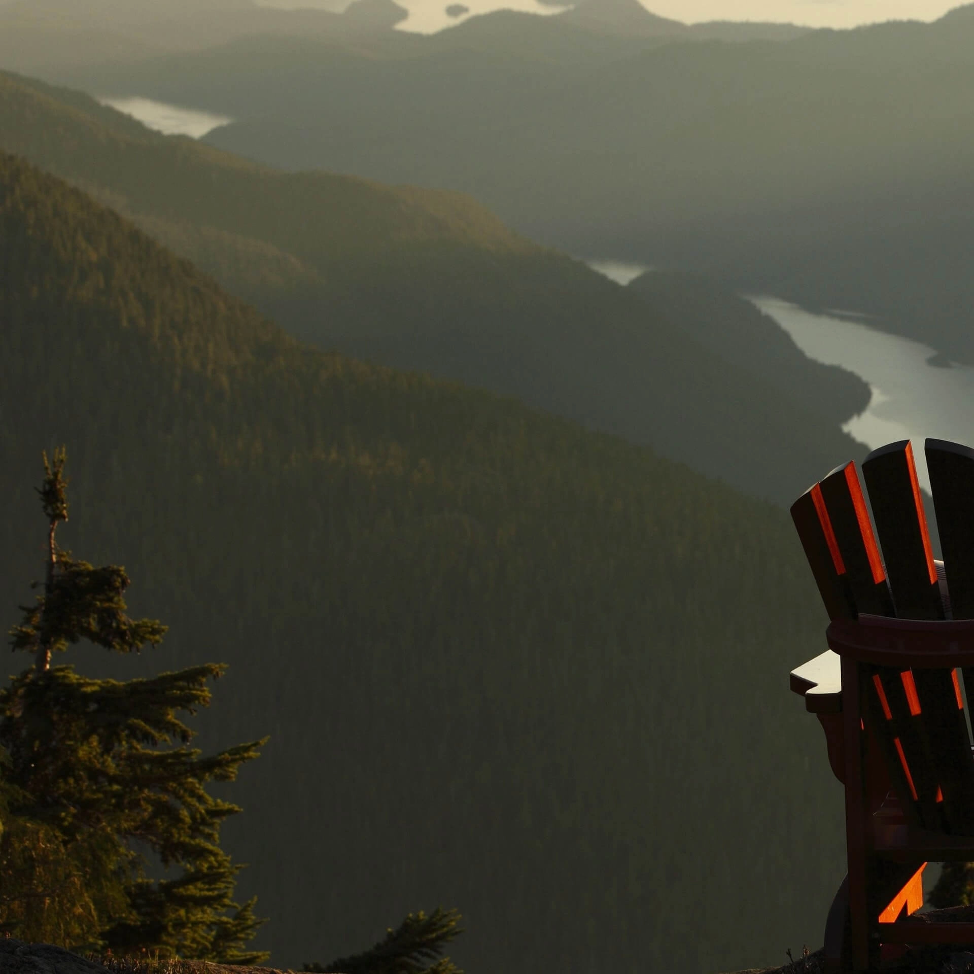 Aussicht auf Vancouver Island