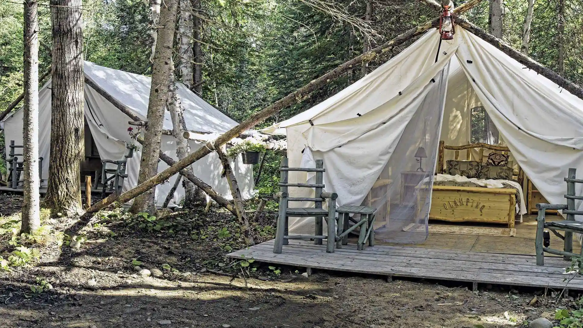 Glampingabenteuer in Kanada