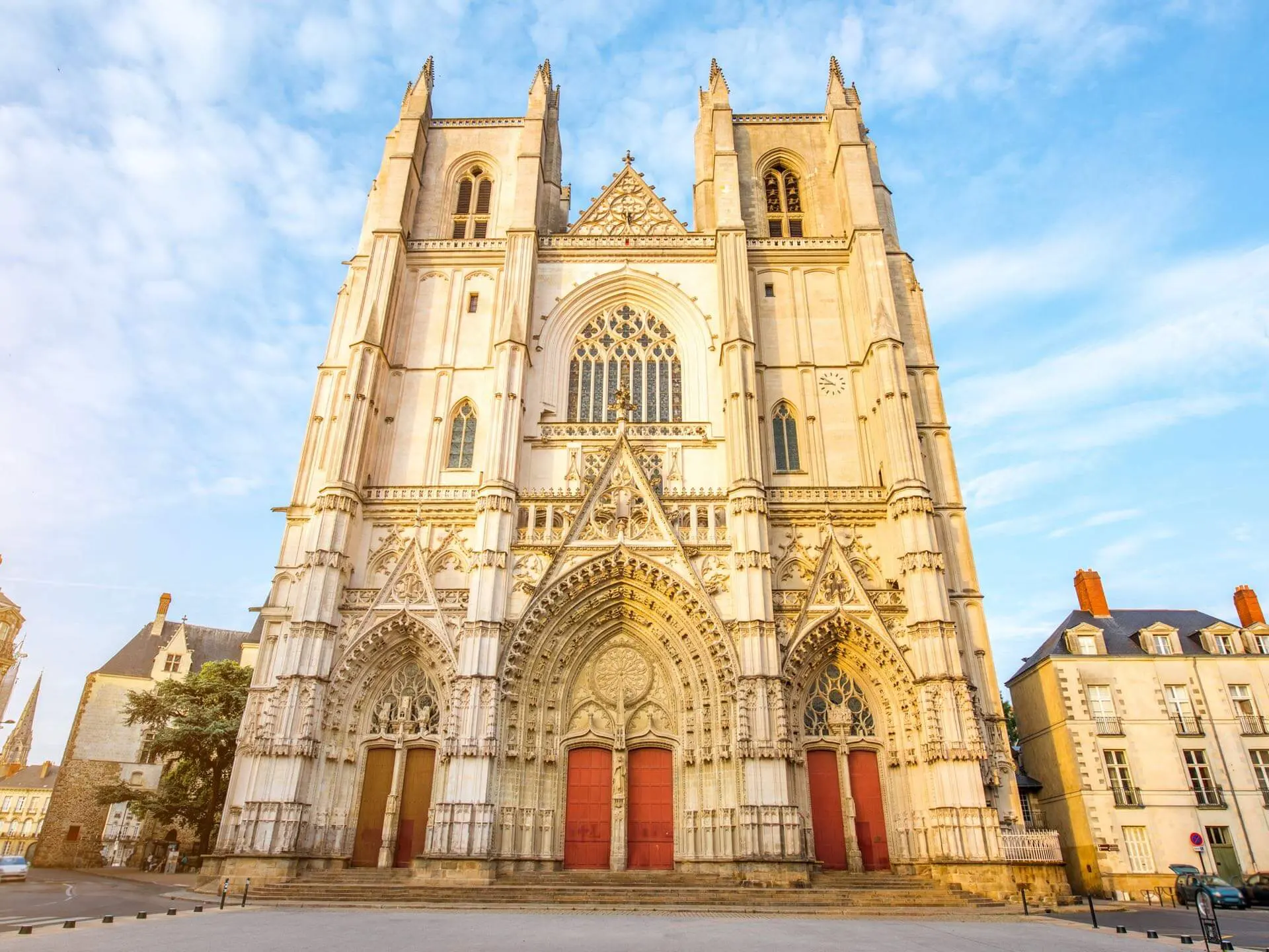 Historische Kathedrale in Nantes