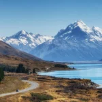 Blick auf den Mount Cook