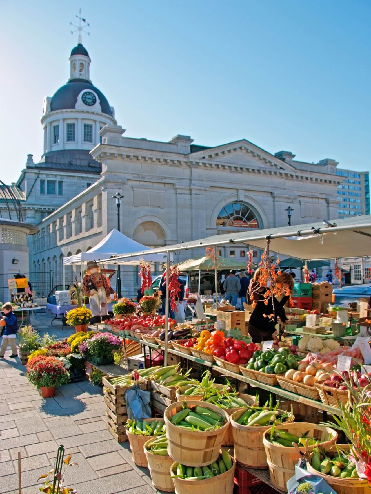 Marktstand in Kingston