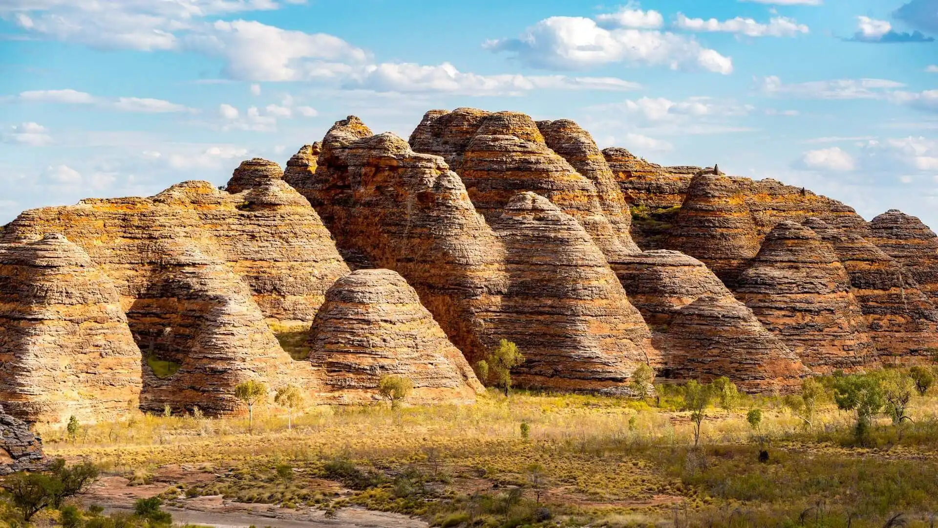 Bungle Bungle Gebirgskette im Purnululu Nationalpark