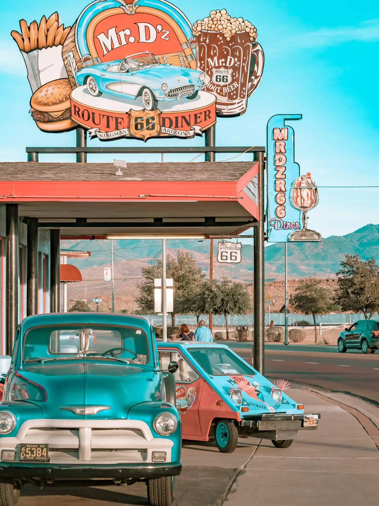 Ein klassisches Diner an der Route 66.
