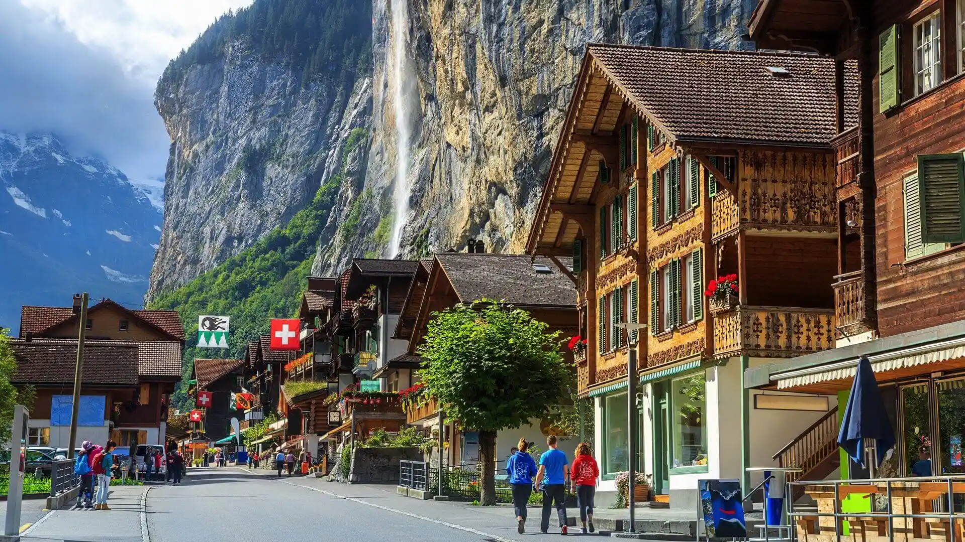 Lauterbrunnen in der Schweiz
