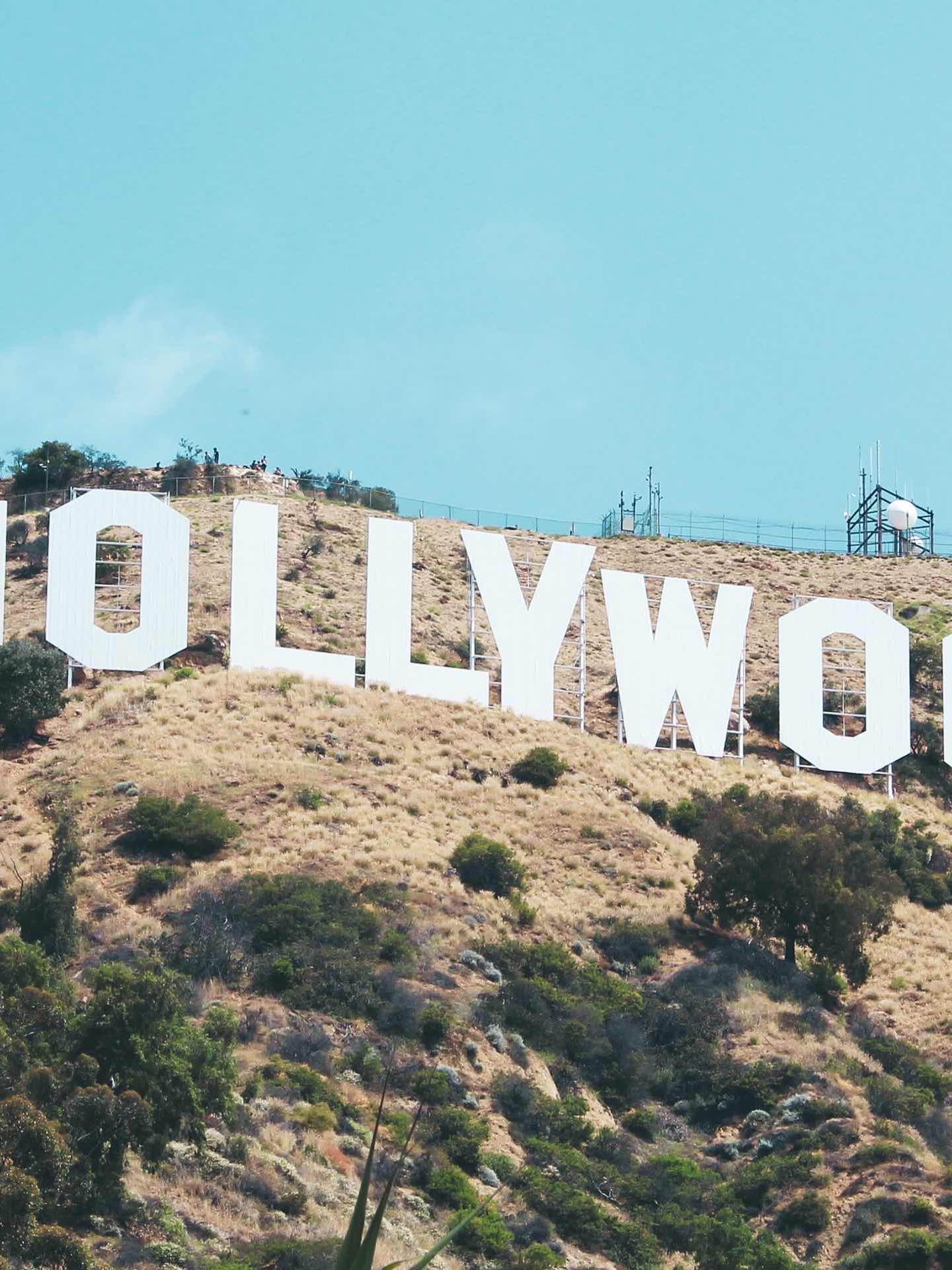 Blick auf das Hollywood Sign - Teil 2.