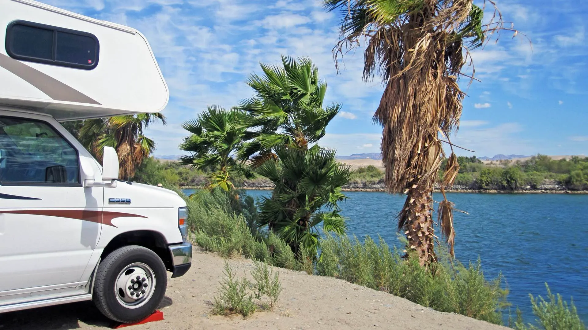 Am Campground Pirate Cove in Kalifornien.