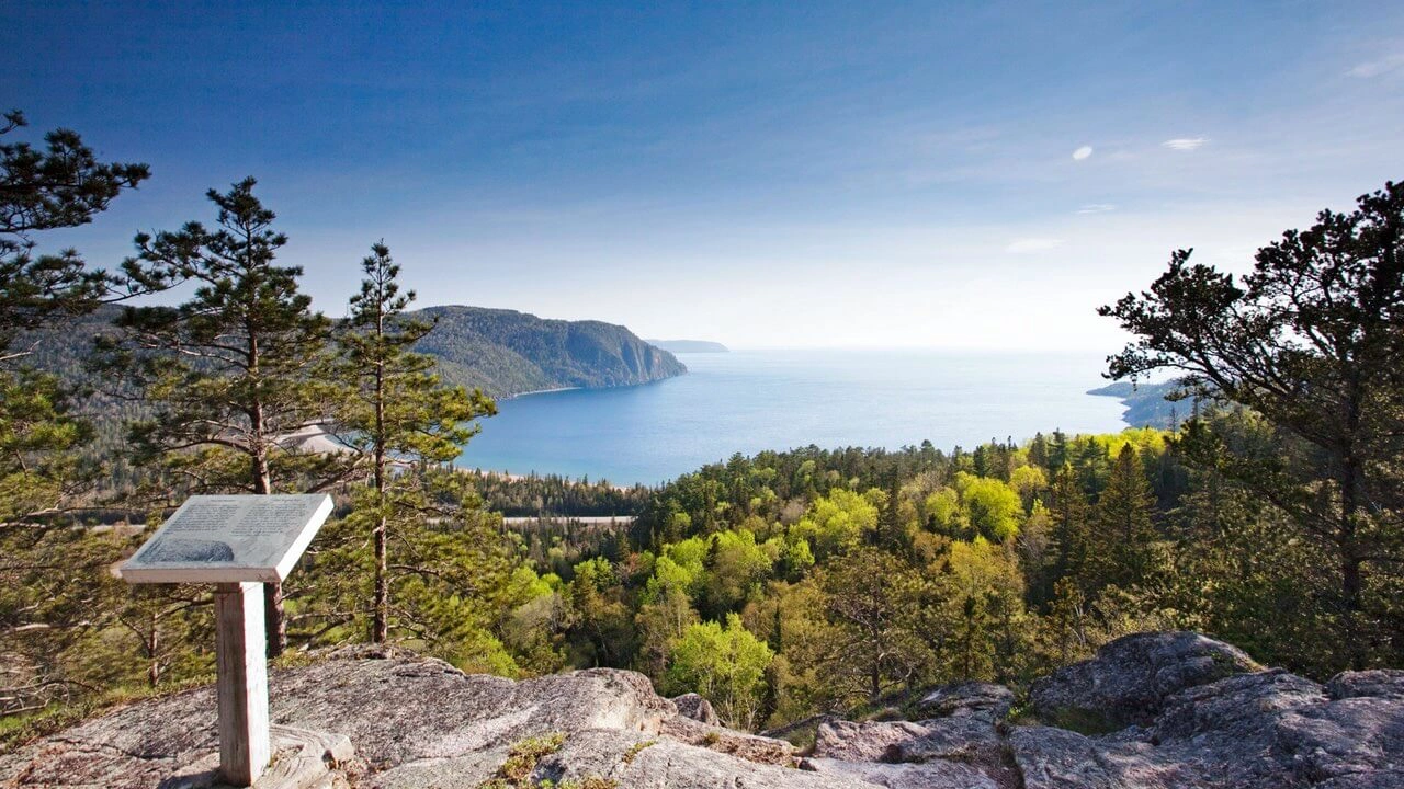 Blick auf den Lake Superior