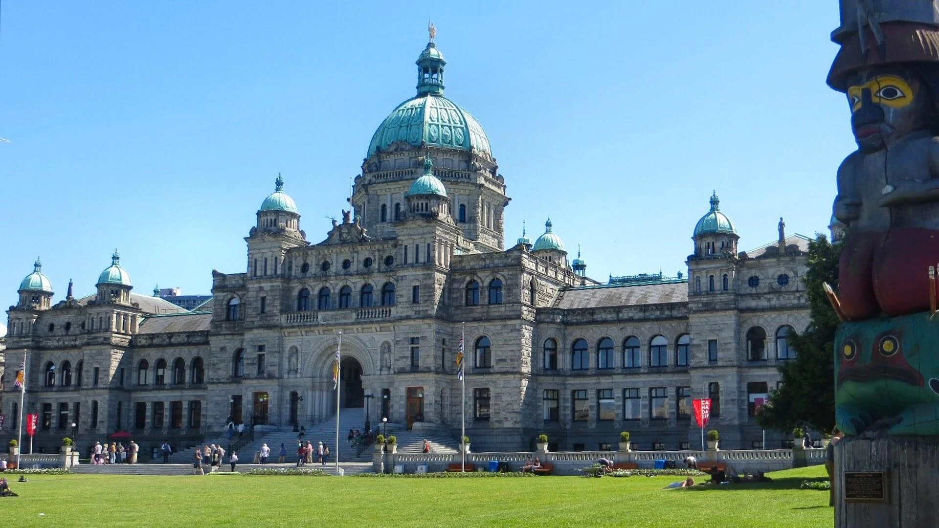 Zu Besuch in Victoria