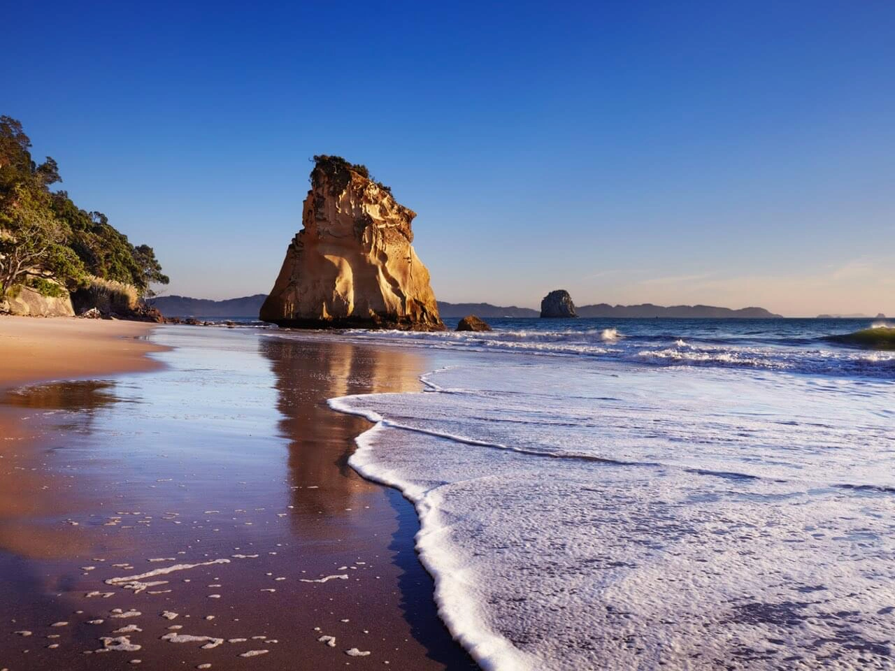 Der Hoho Rock an der Cathedral Cove