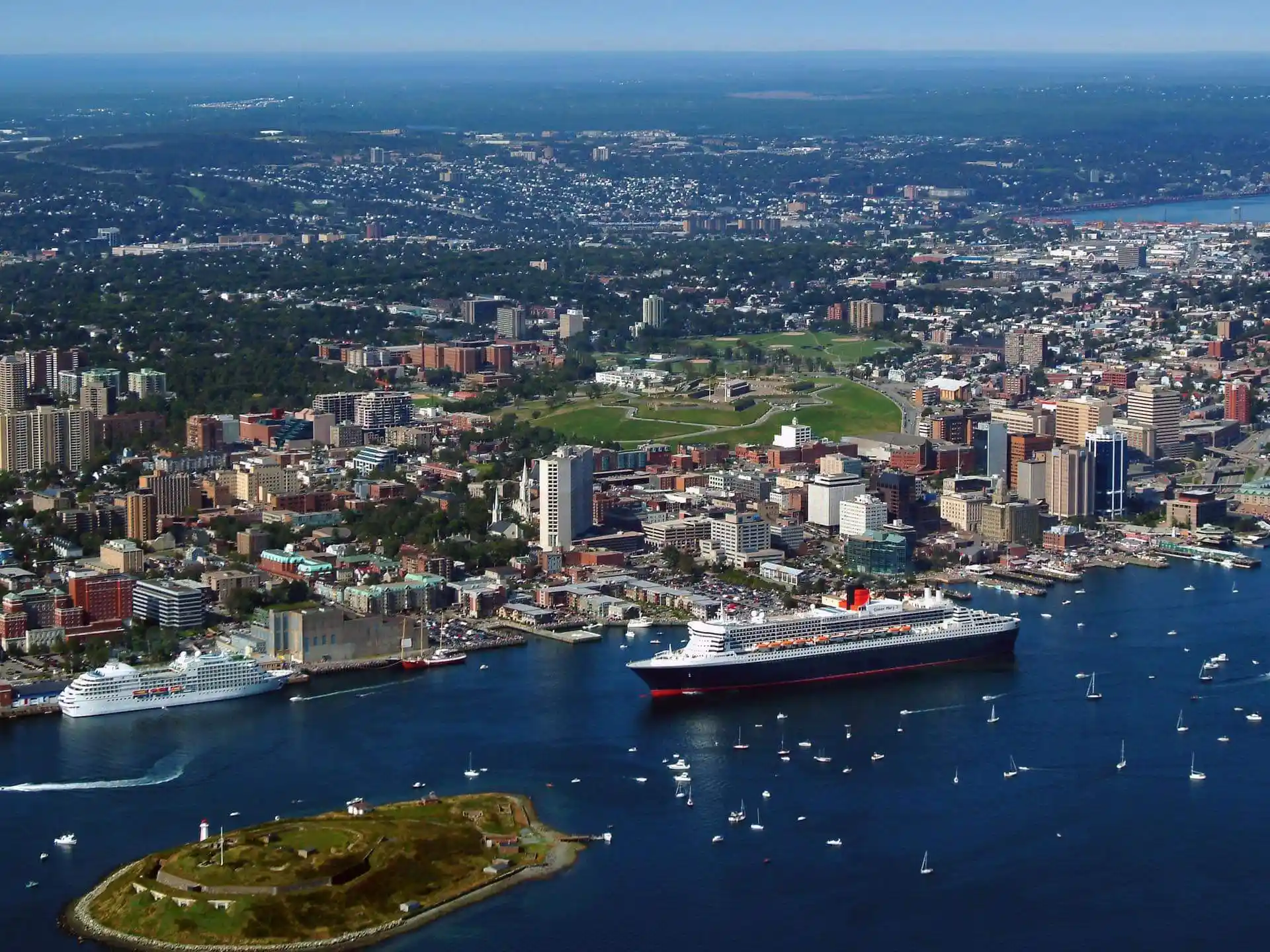 Blick auf Halifax