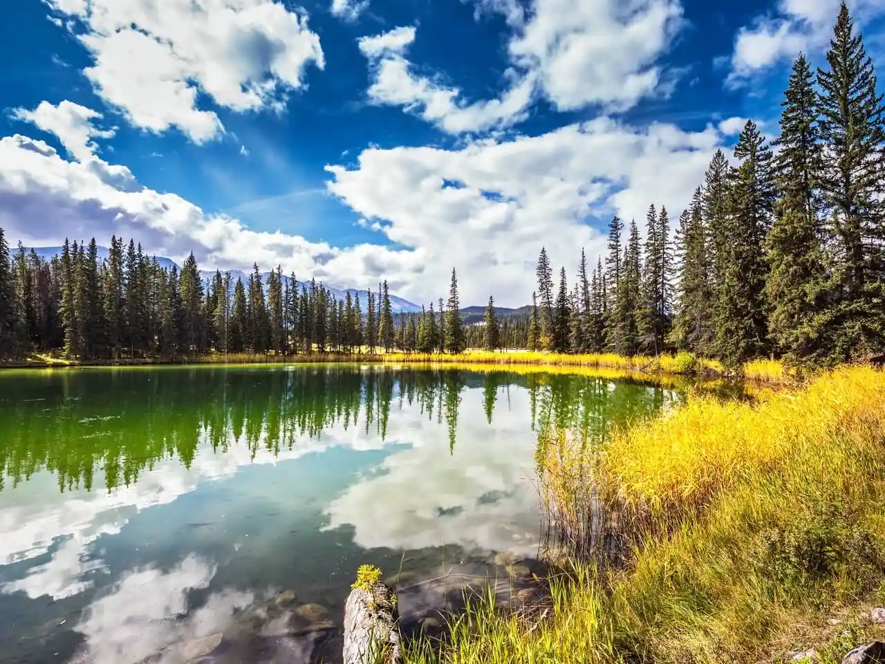 See im Jasper-Nationalpark