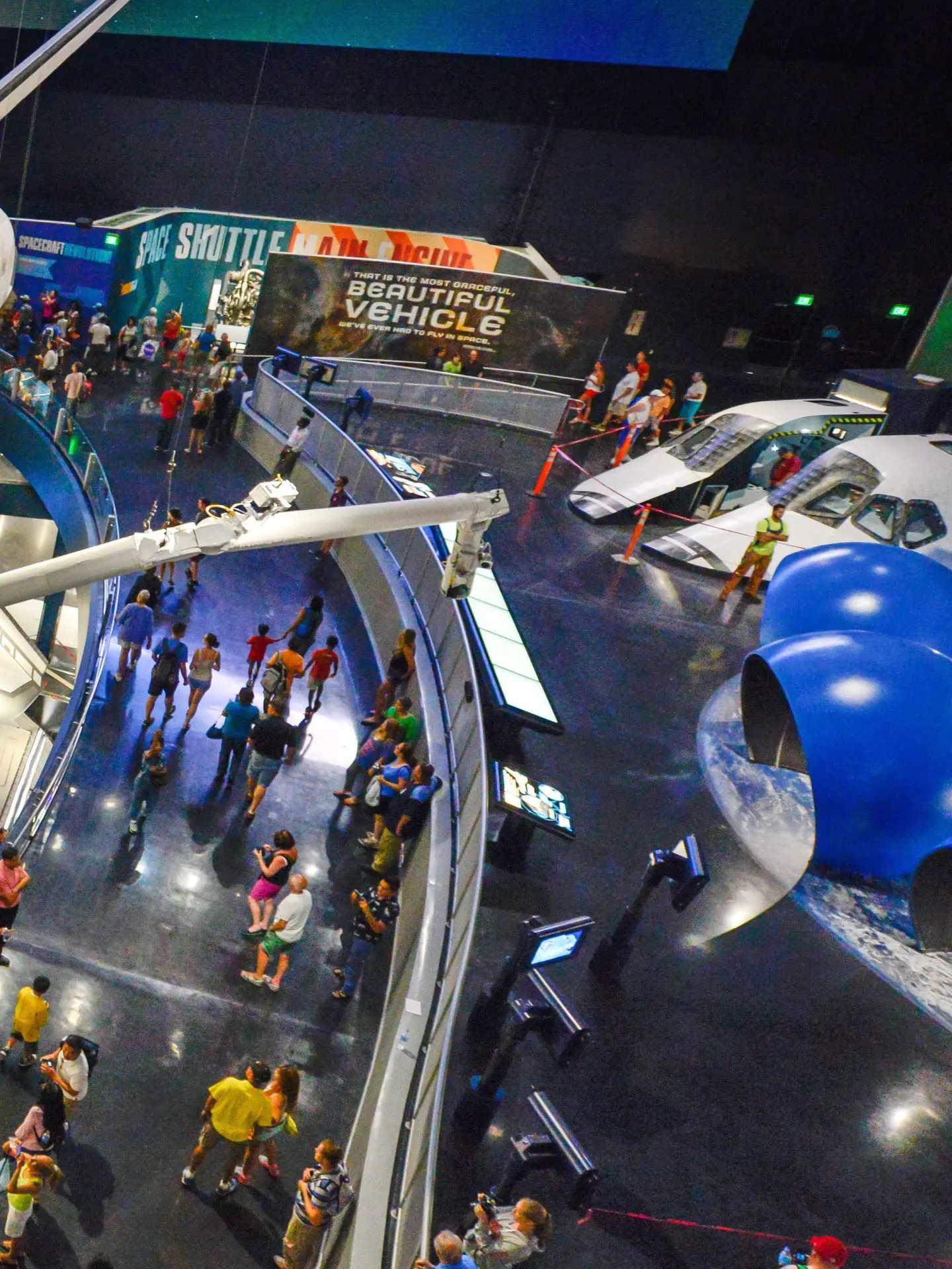 Ausstellungsraum des Kennedy Space Centers