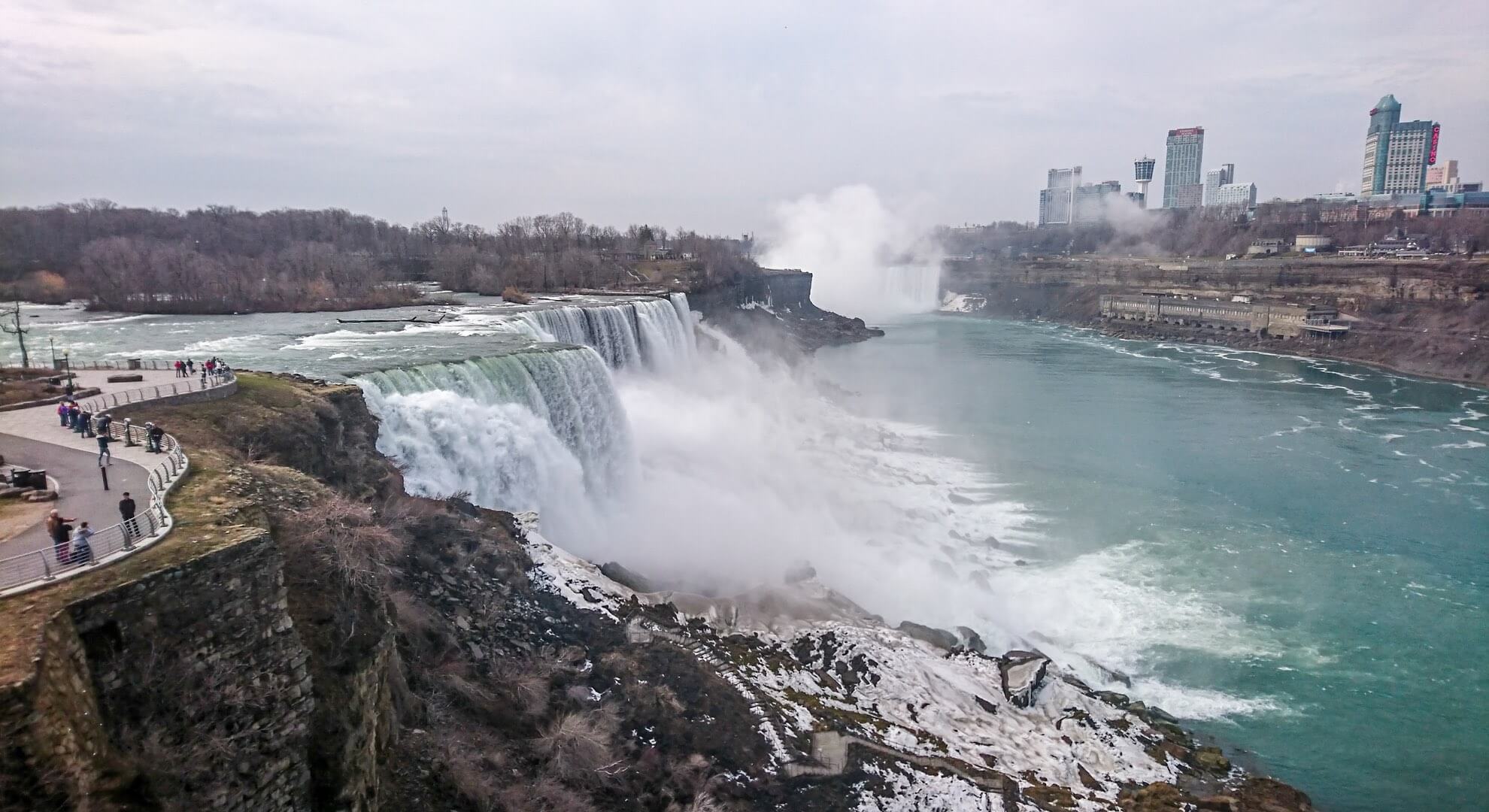 Blick auf die Niagarafälle