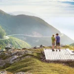 Wanderung entlang der Küste Nova Scotias
