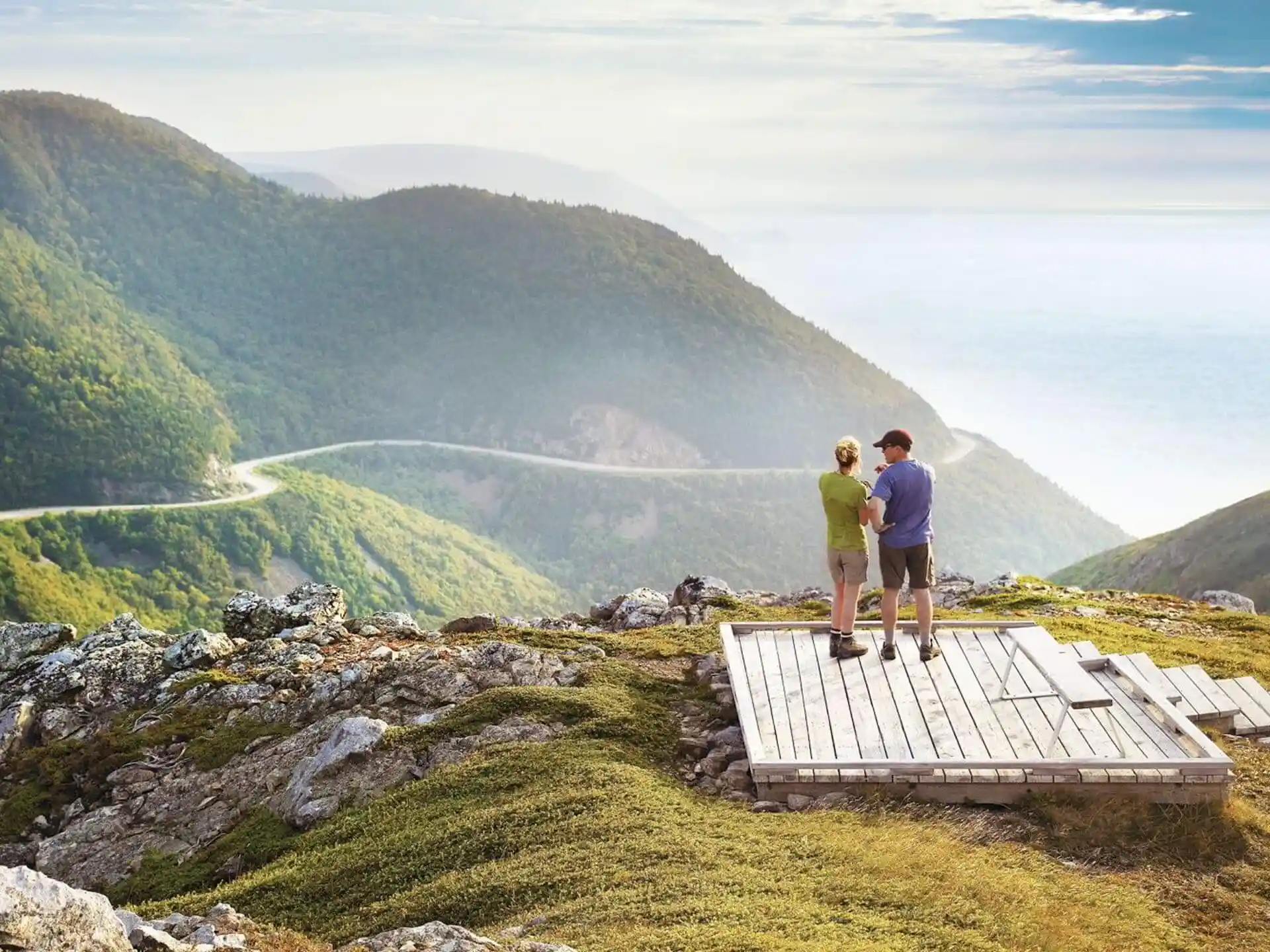 Nova Scotia und New Brunswick