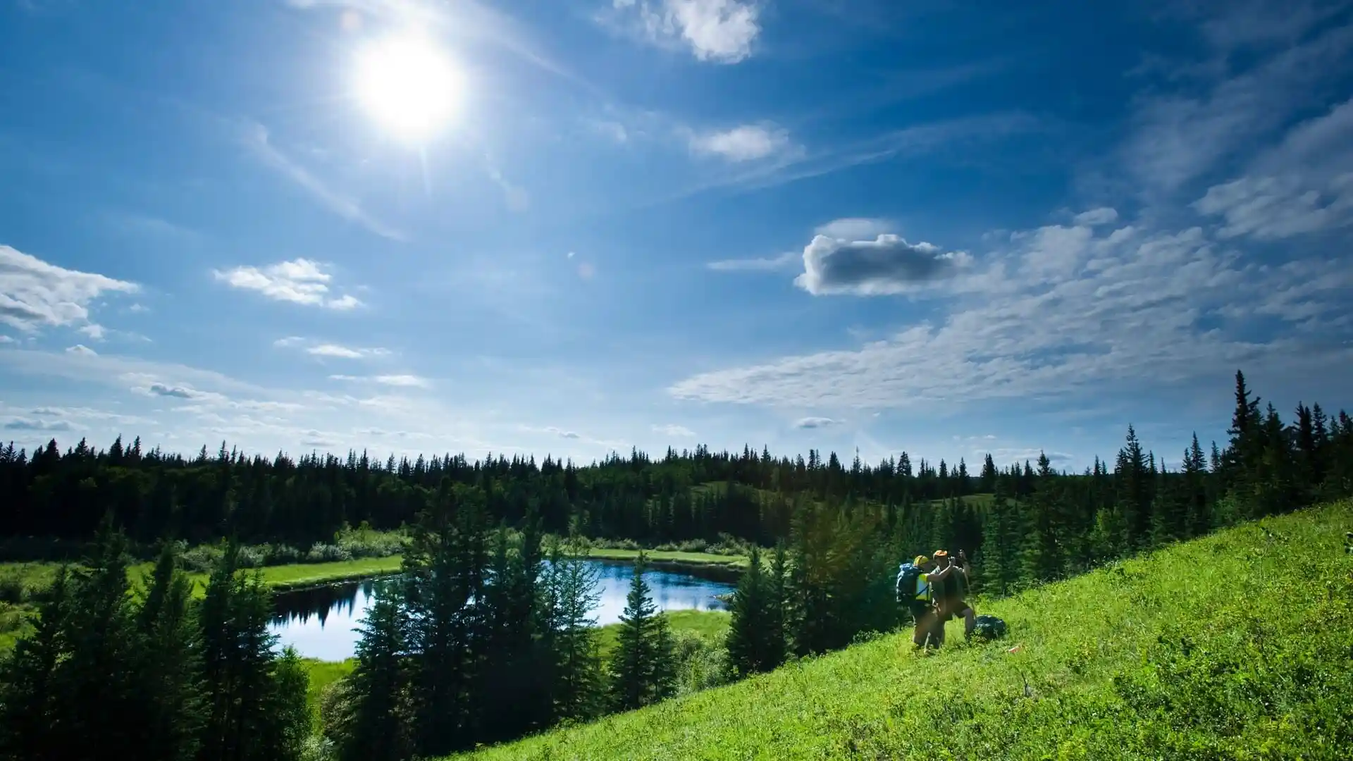 Unterwegs im Meadow Lake Provincial Park