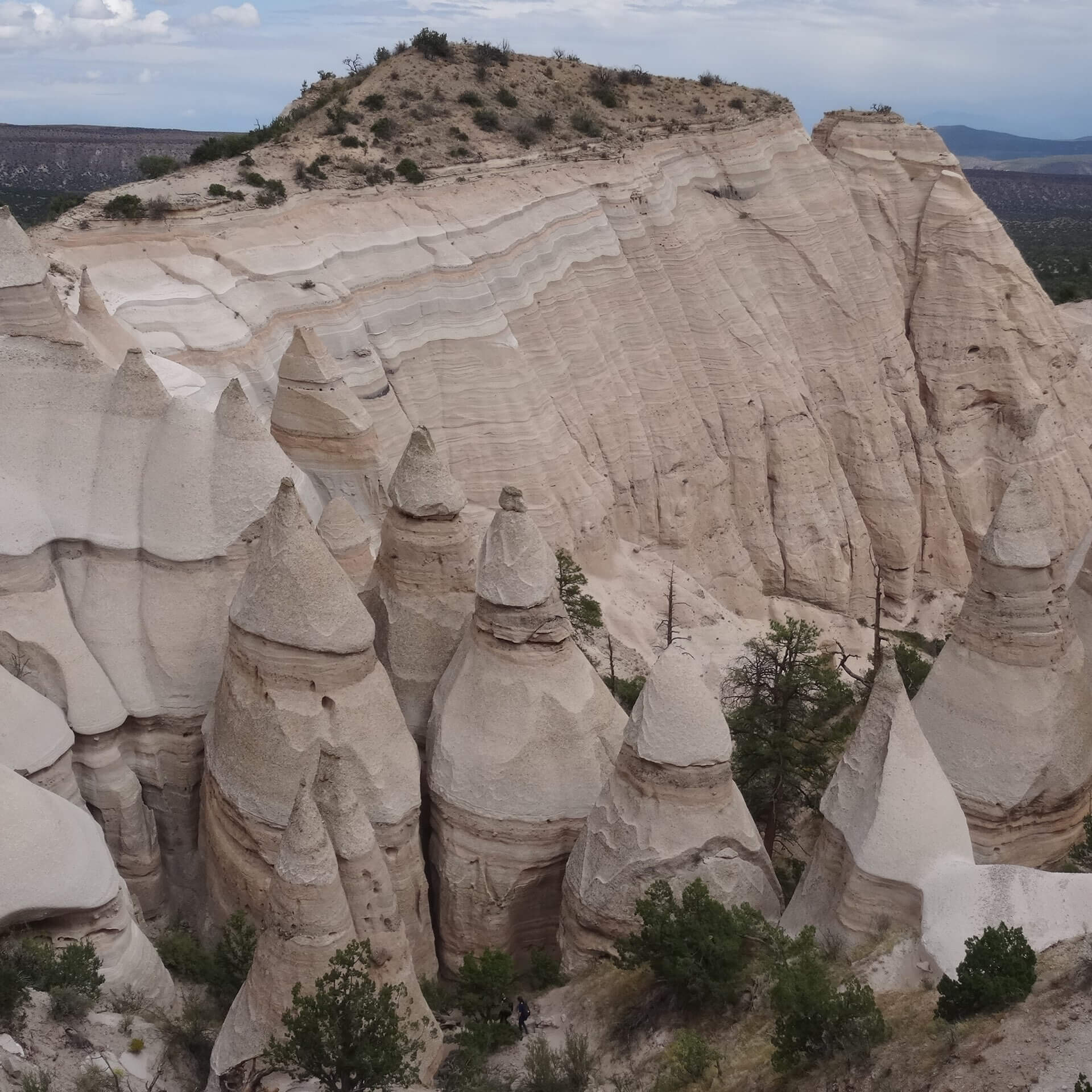 Die Tent Rocks in Colorado, USA.
