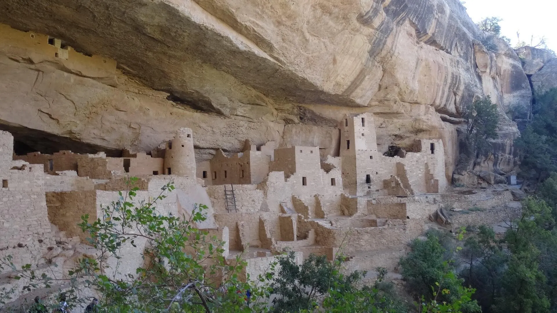 Die Felswohnungen im Mesa Verde Nationalpark.