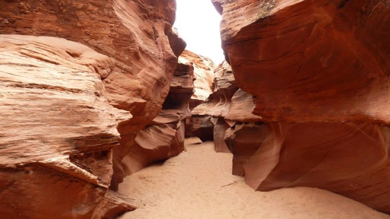 Blick auf Felsen im Westen der USA