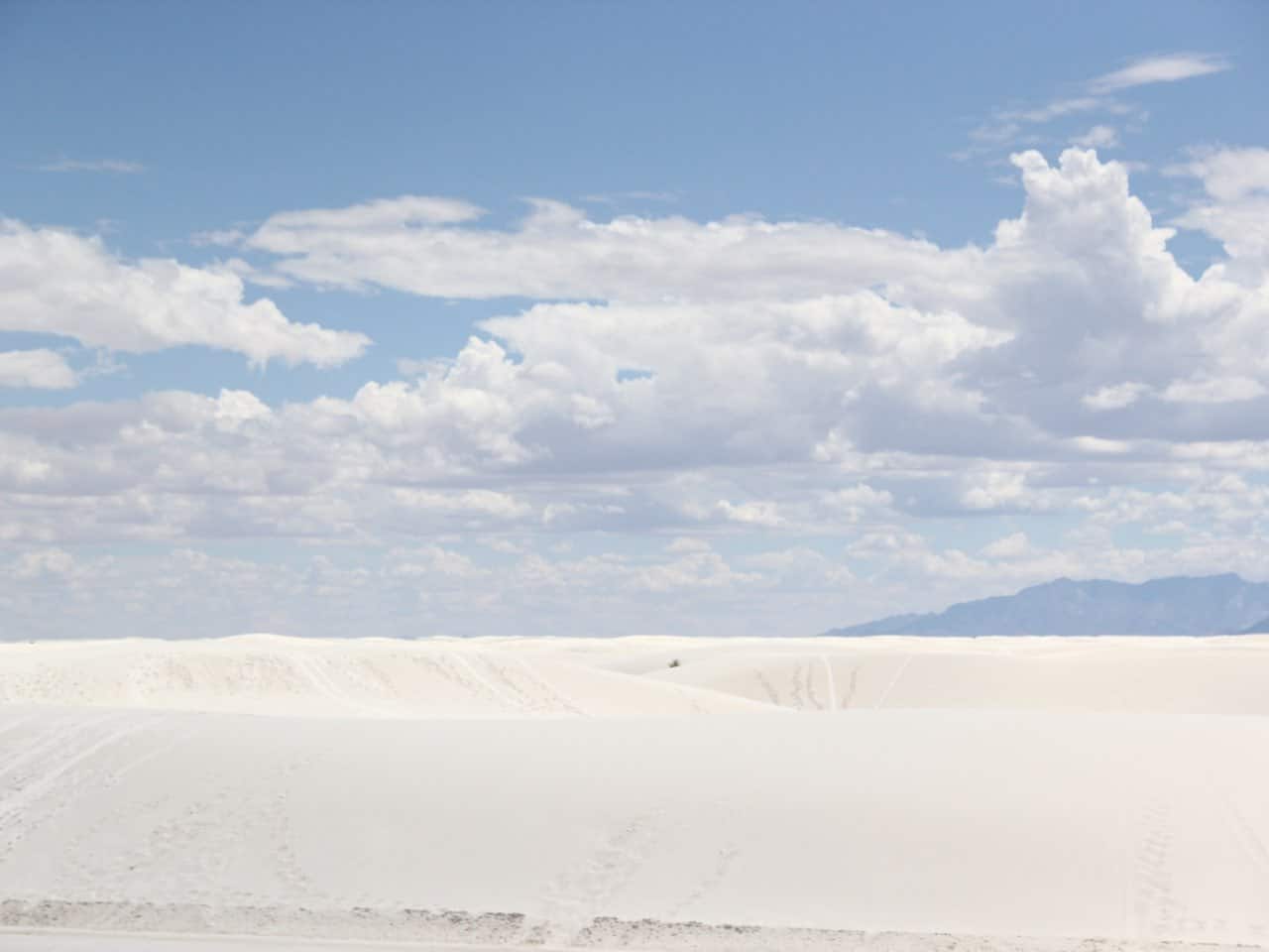 Die Dünen des White Sands National Monuments.