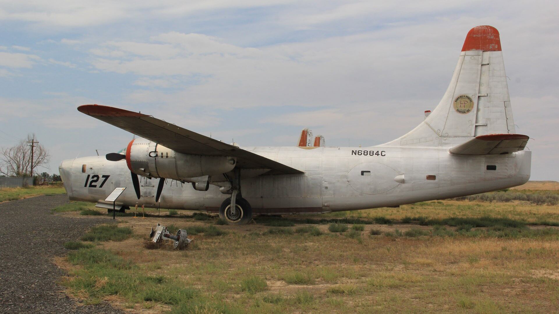 Ein weiteres kleines Flugzeug, welches außer Betrieb ist und in Wyoming besichtigt werden kann.