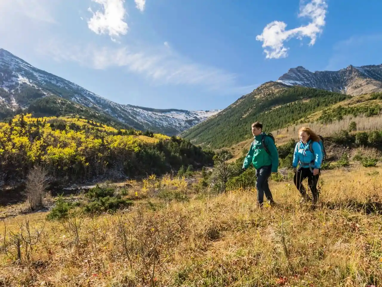 Wanderung im Horseshoe Basin in der Natur auf der Saskatchewan Rundreise