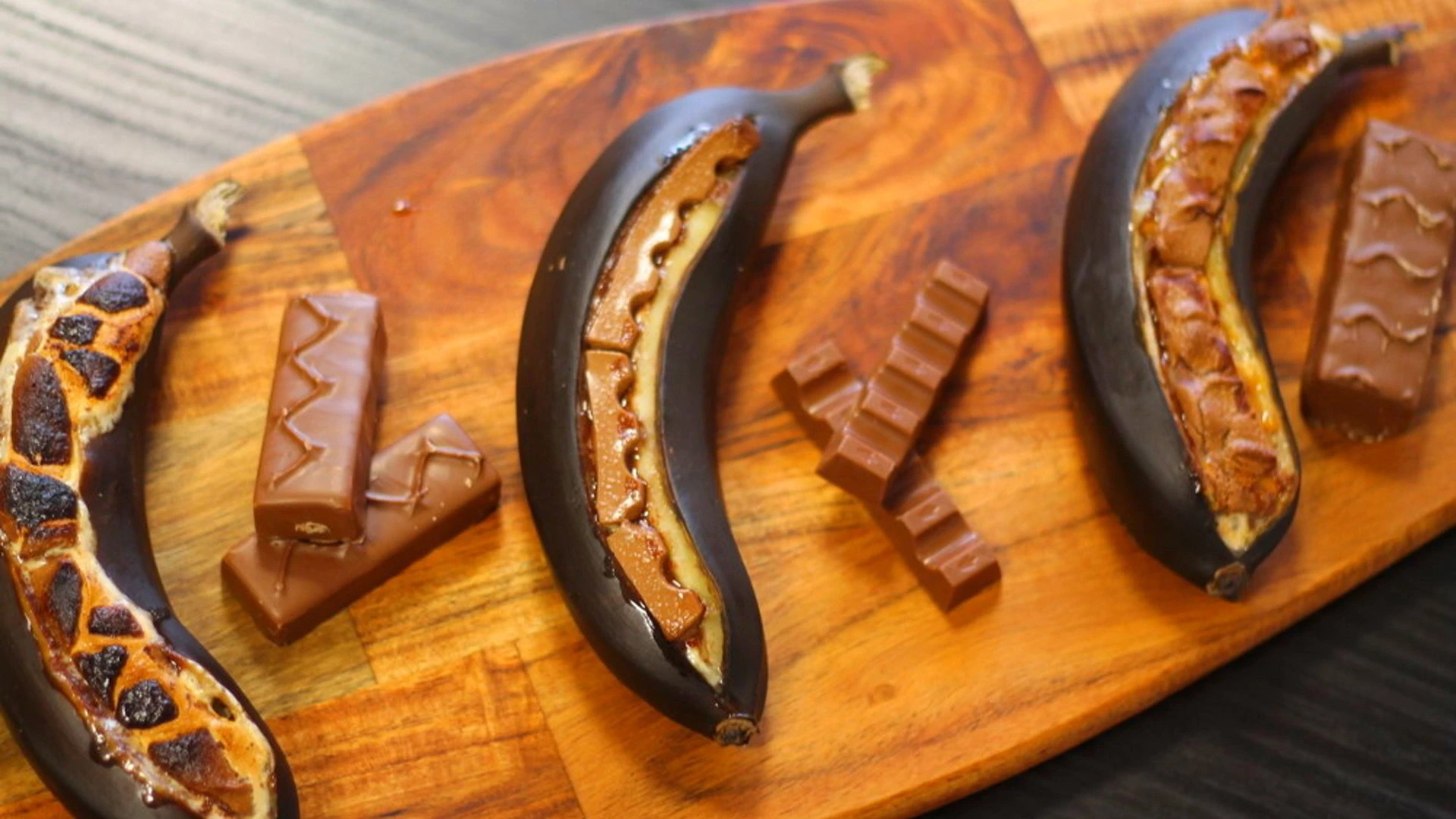 Schoko-Grill-Banane