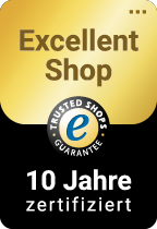 Five year trusted shops certified