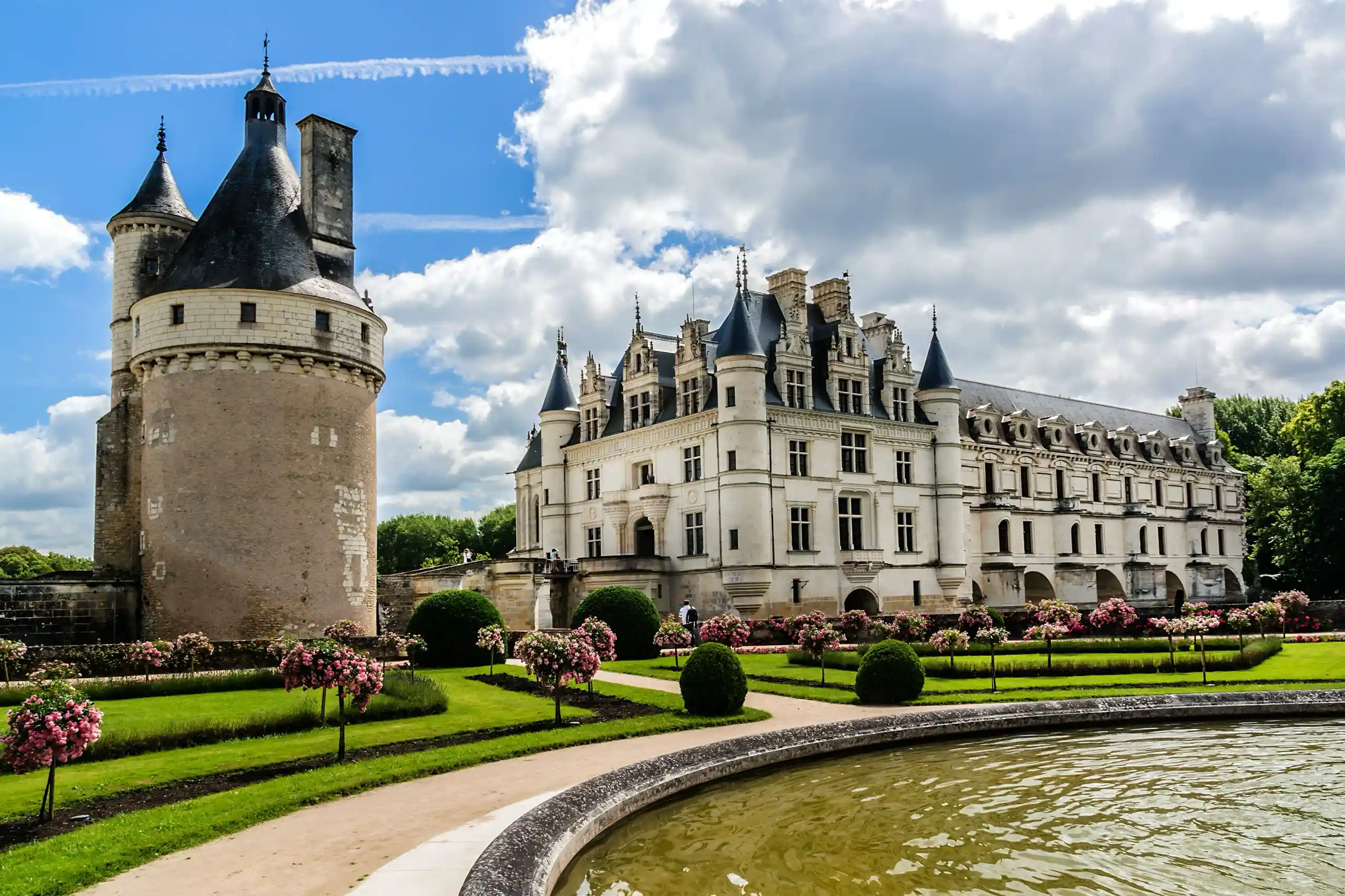 Château de Chenonceau dans la Loire